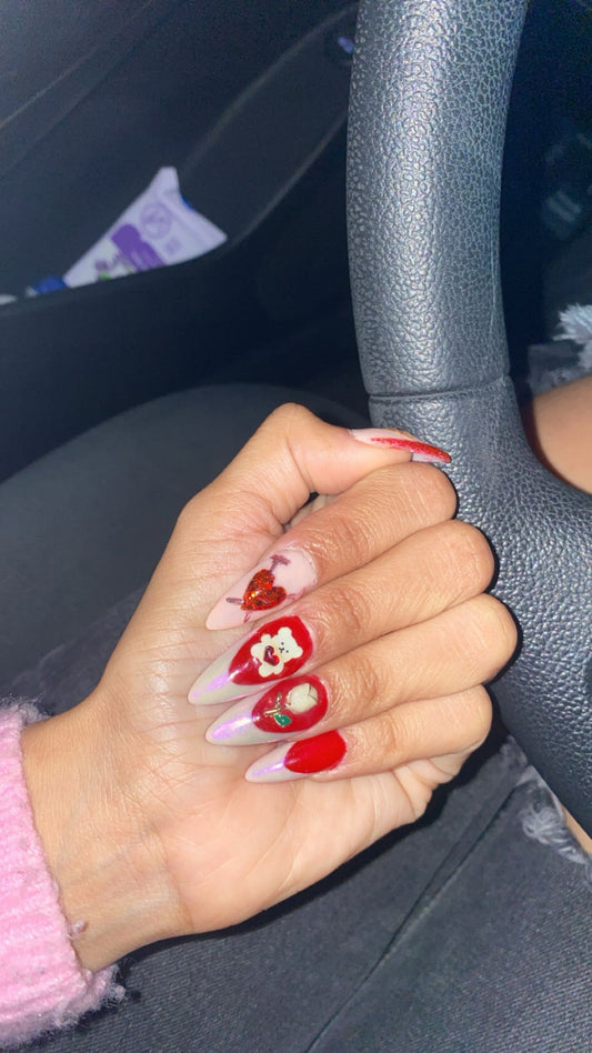 Valentine Tulip Teddy